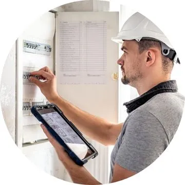 Cliente contratando eletricista 24 horas em Santo André para serviço emergencial com atendimento técnico e seguro. Cliente contratando eletricista 24 horas em Santo André para serviço emergencial com atendimento técnico e seguro.