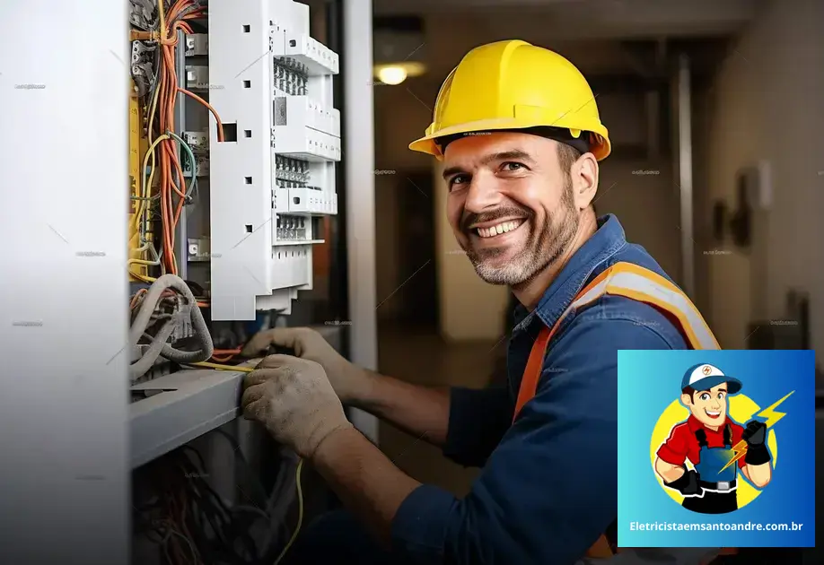 Contrate um eletricista confiável para manutenção e reparos no Jardim Alzira Franco II em Santo André
