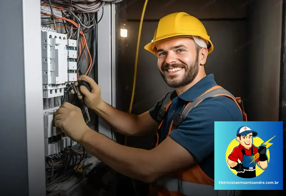 Eletricista especializado no bairro Jardim do Estádio em Santo André